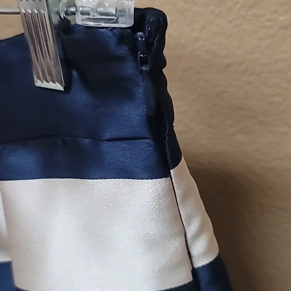 NWT Navy Blue and Gold Striped Skirt 💙💛 - Picture 6 of 11